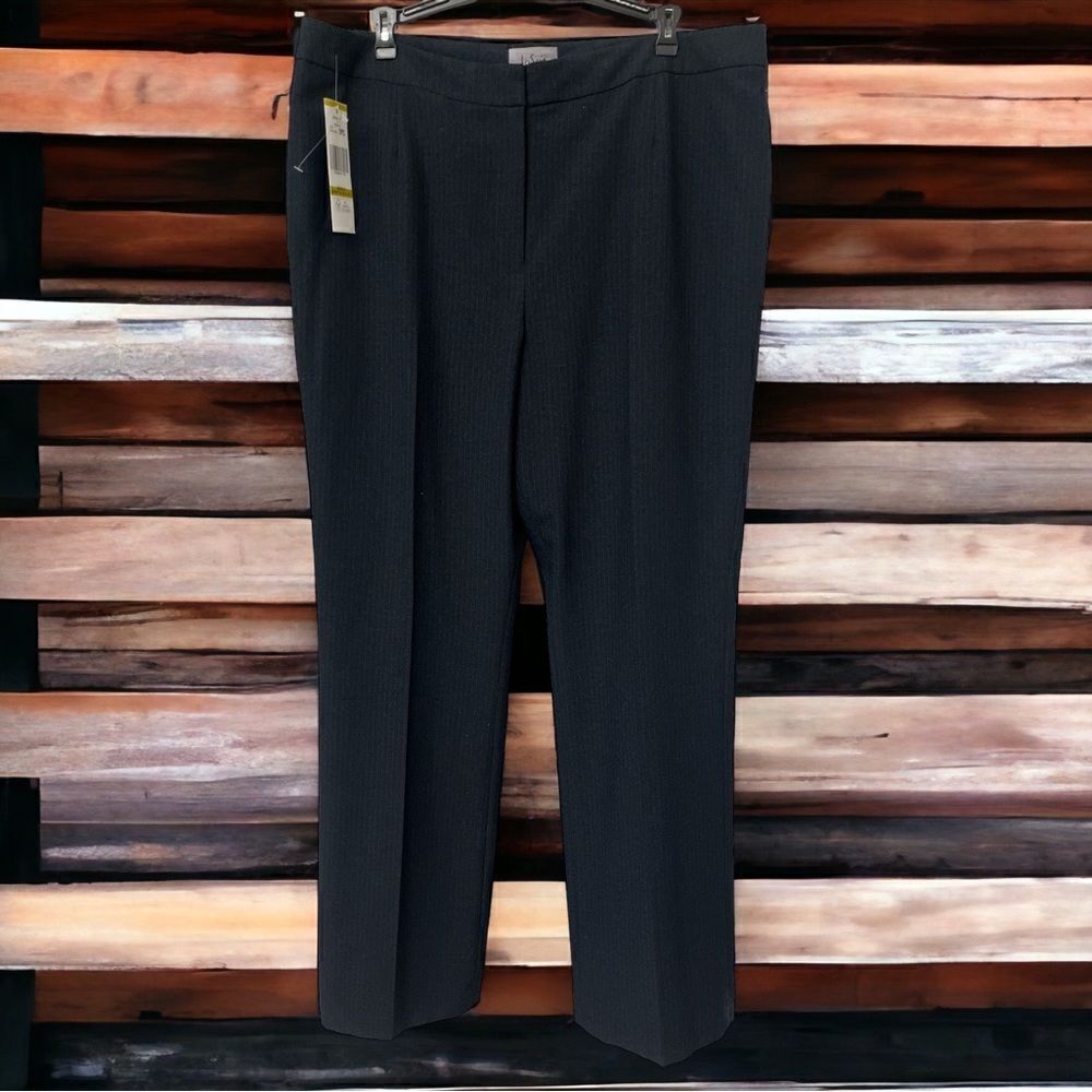 Le Suit Pinstriped Dress Pants - Picture 2 of 5